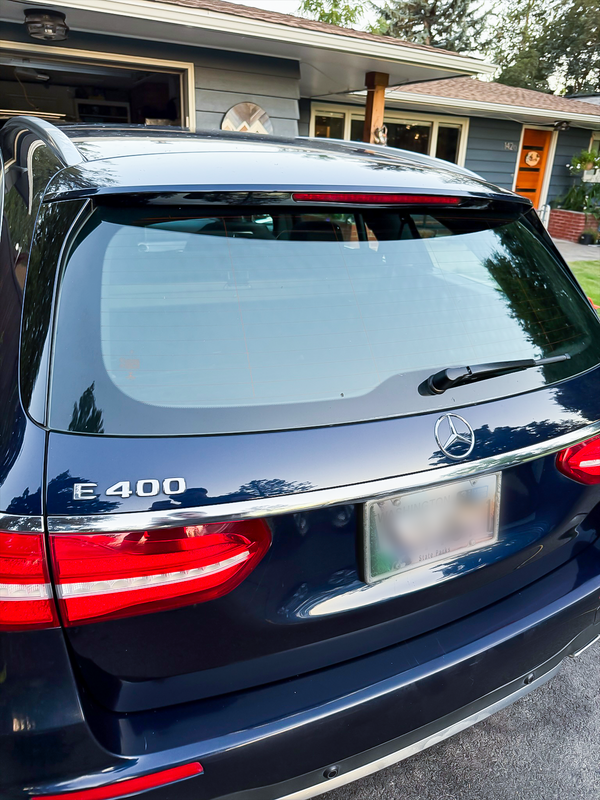 Auto detailing job 3 - After